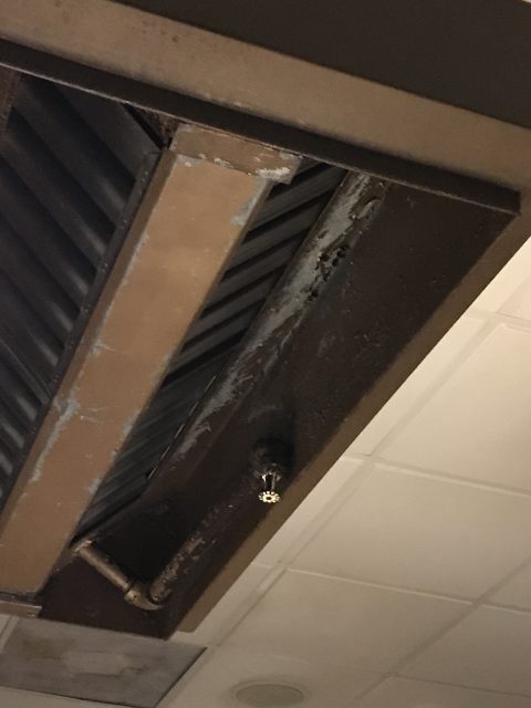 Benihana heat vent