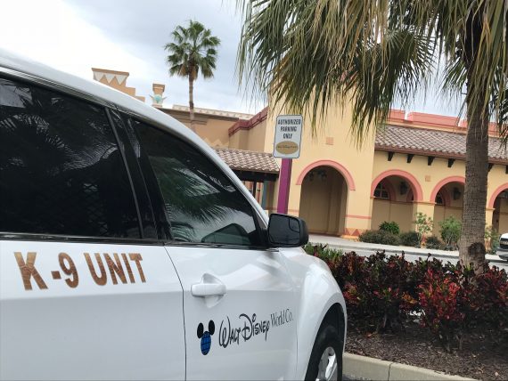 Disney World K-9 Unit vehicle