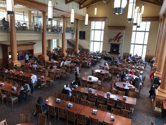 Muhlenberg dining hall