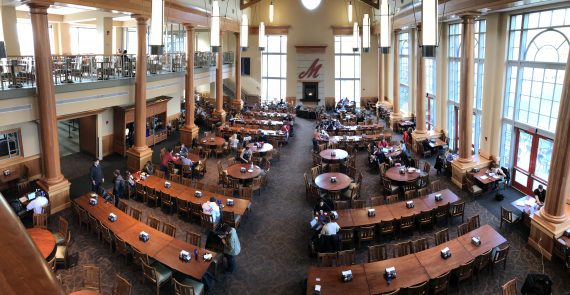 Muhlenberg dining hall