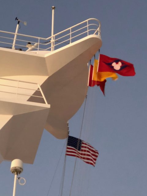 Disney Cruise Line flag