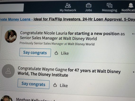 LinkedIn errors