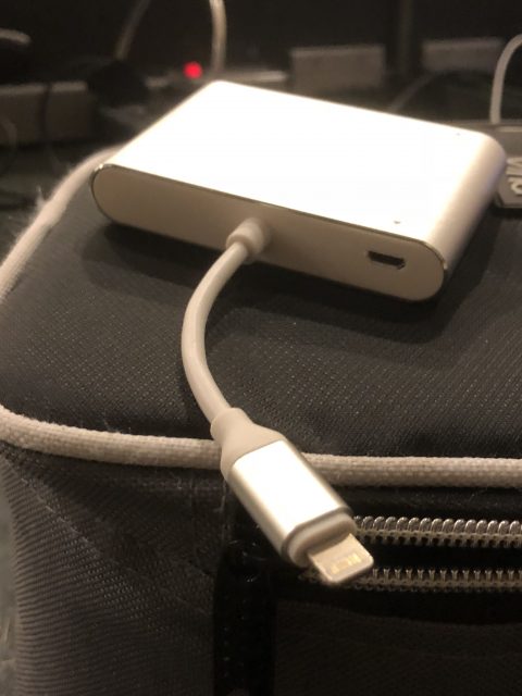 Lightning to HDMI adapter with audio