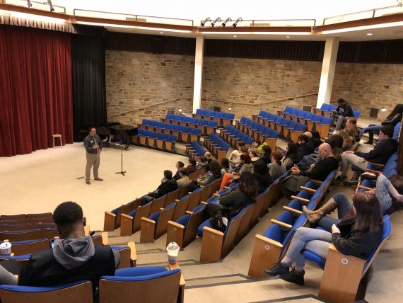 college admissions info session