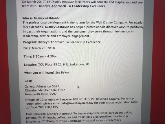 Disney Business Speakers