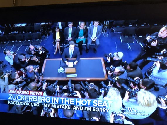 Zuckerberg hot seat