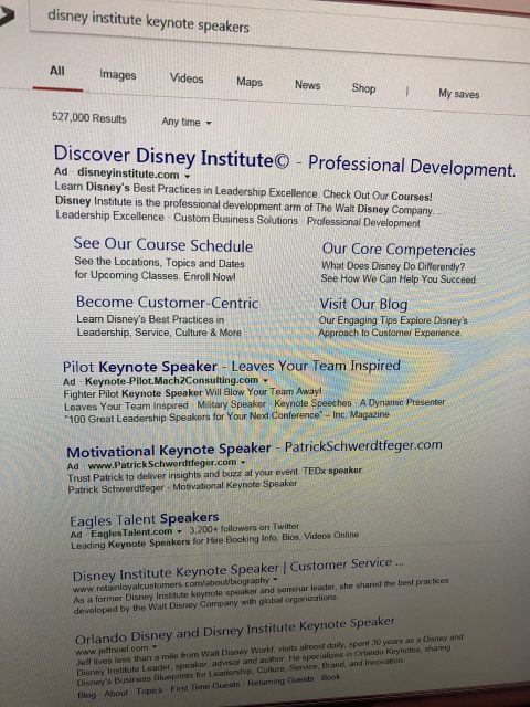 Disney Keynote Speakers