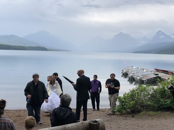 Lake McDonald wedding