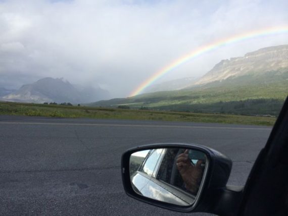 Glacier Park rainbow