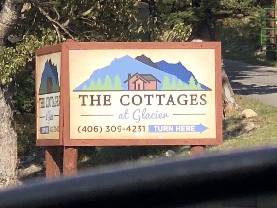 The cottages at Glacier