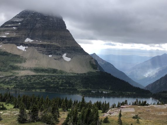 Howe Ridge fire Glacier 2018