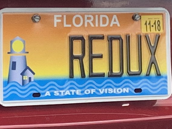 vanity license plate