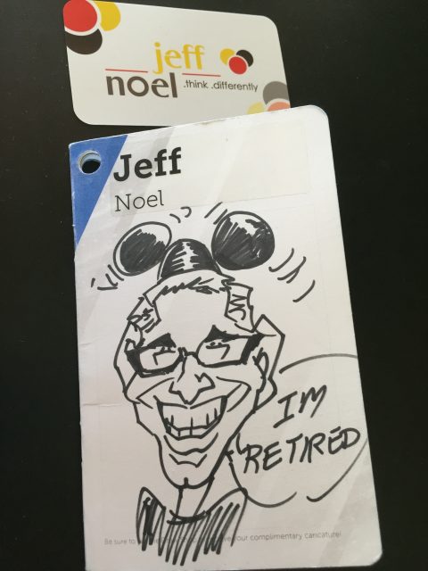 caricature of jeff noel