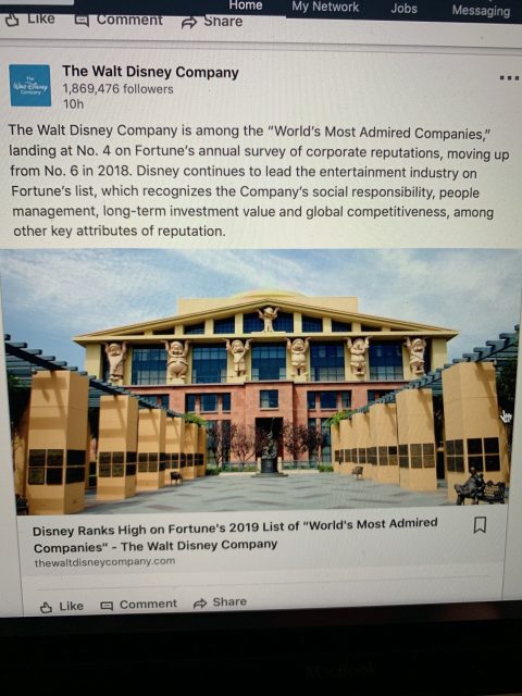 Most Admired Companies 2018