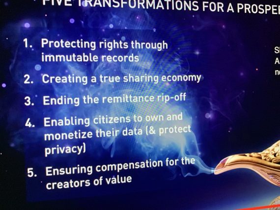 blockchain TED talk
