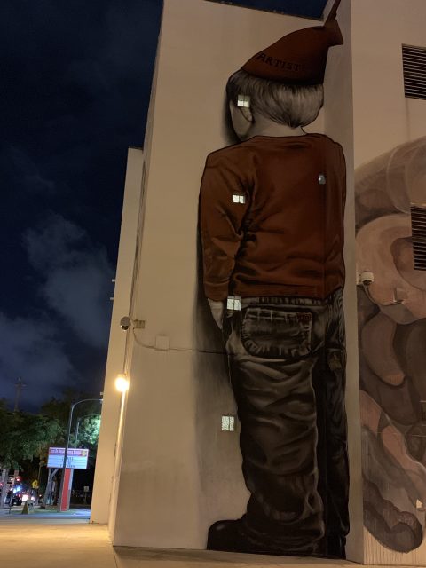 Miami Street Art on middle school