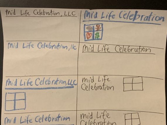 Mid Life Celebration art 2008