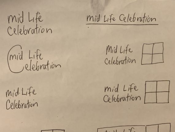 Mid Life Celebration art 2008