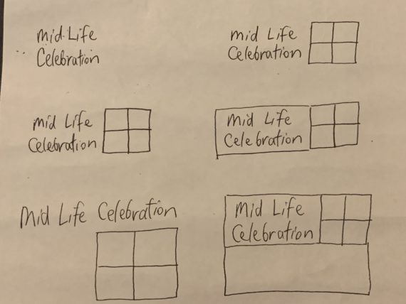 Mid Life Celebration art 2008