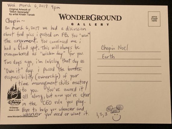 Thank you note