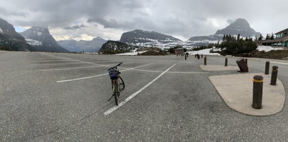 Hogan pass in Glacier National Park