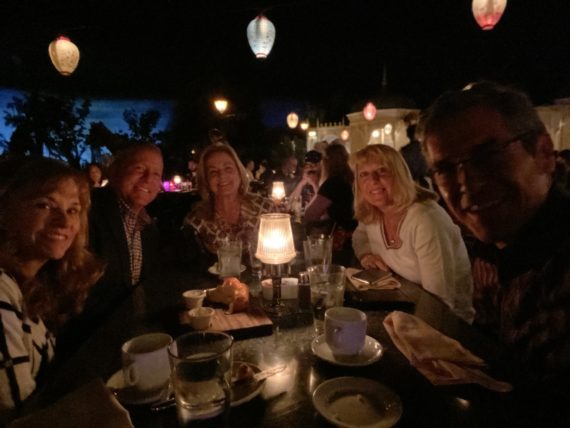 Inside Disneyland's Blue Bayou Restaurant