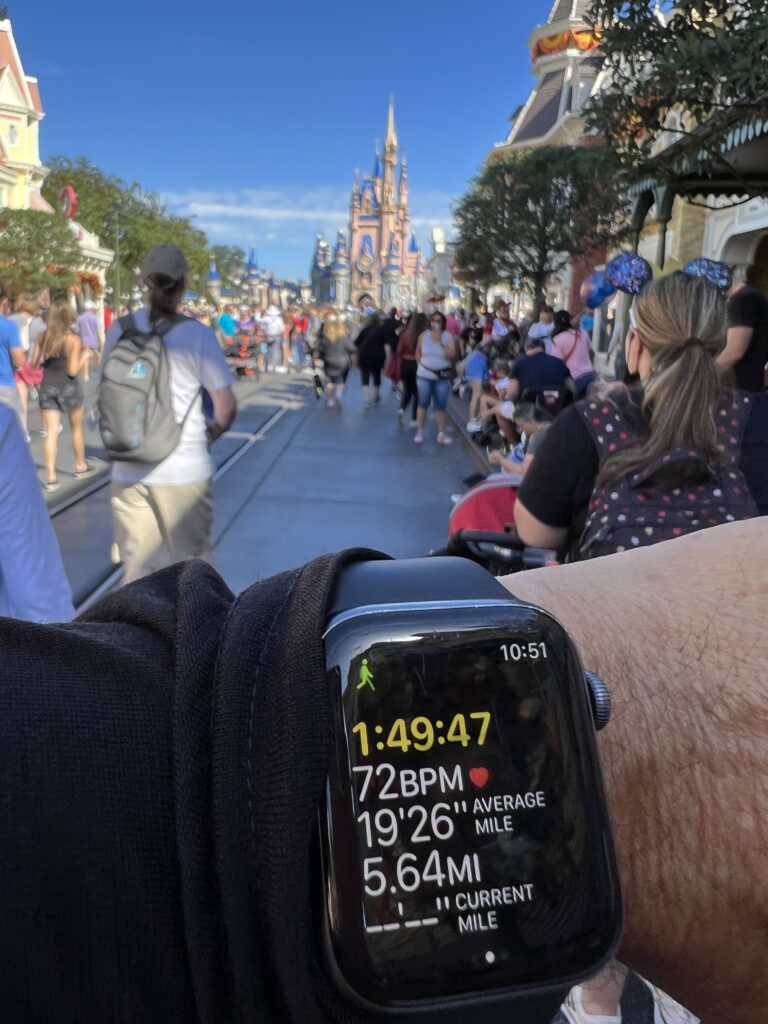 Apple Watch at Magic Kingdom