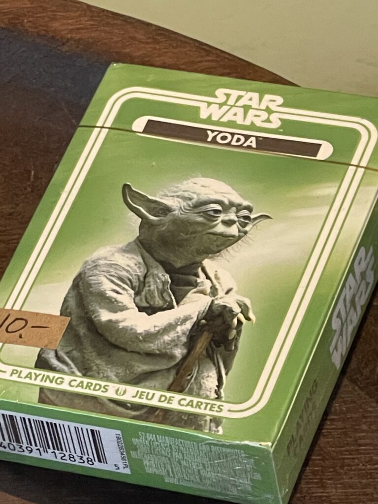 Yoda playing cards deck