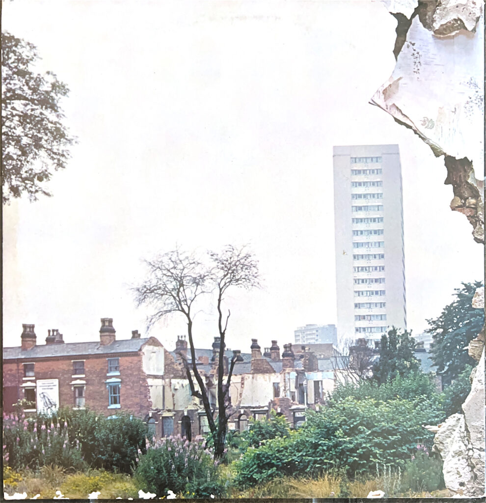 Led Zeppelin album back cover