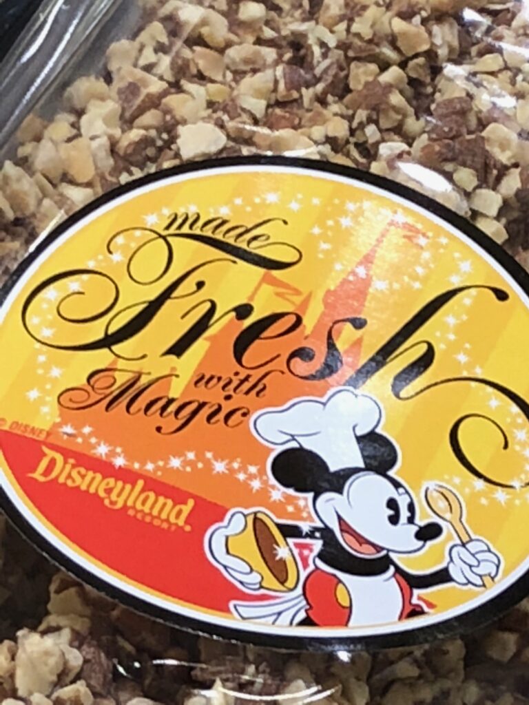 Disneyland food offering