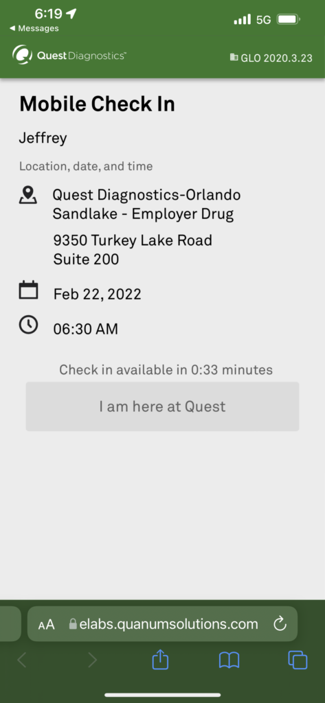 medical appointment checkin app