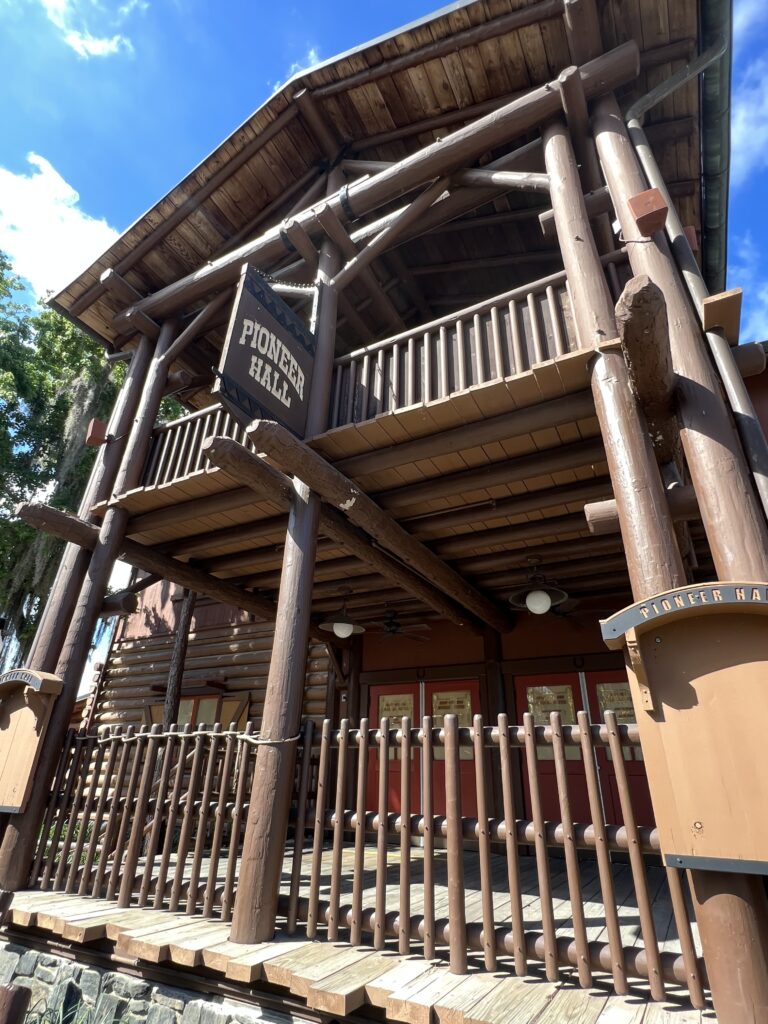 wooden lodge