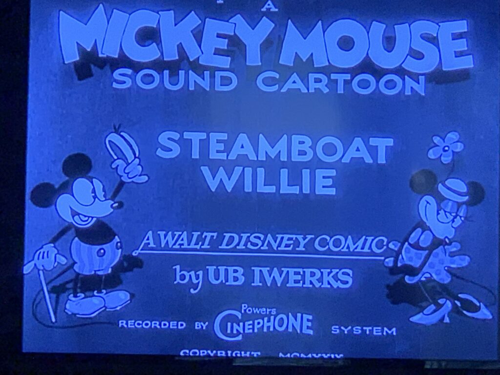 Steamboat Willie title