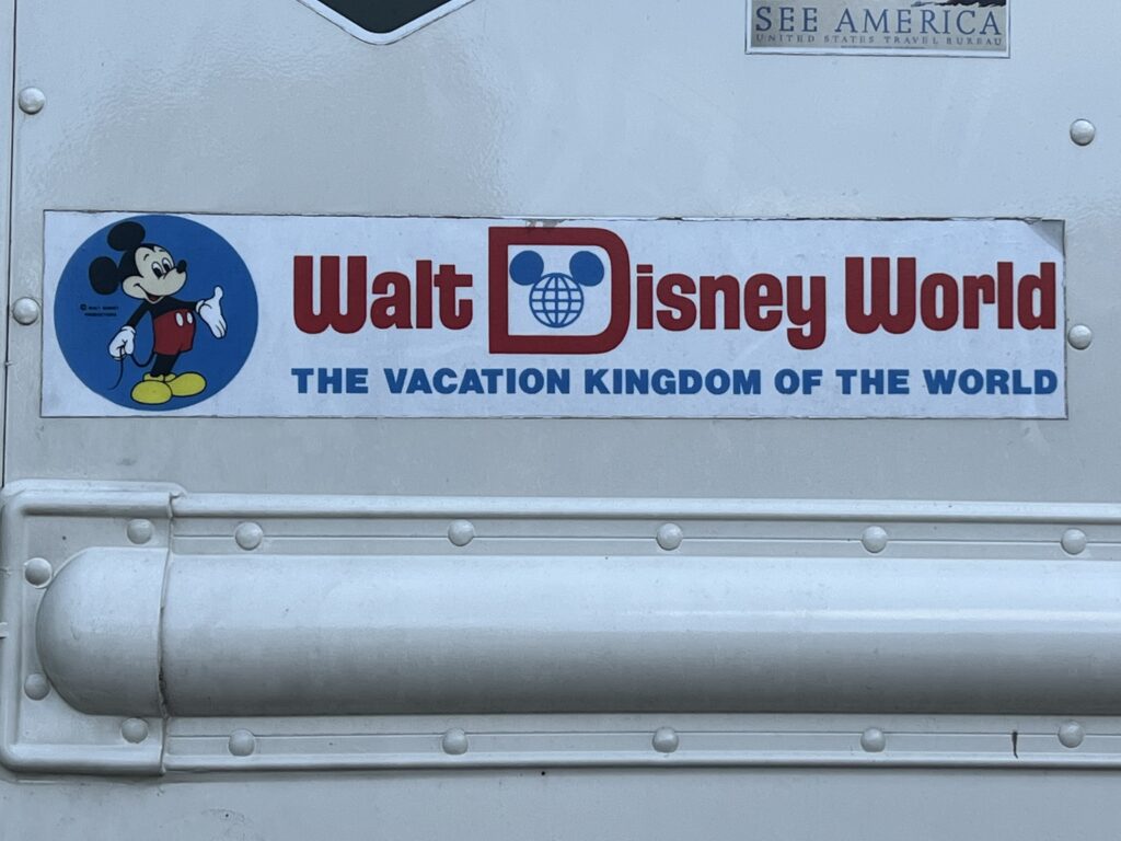 Walt Disney World bumper sticker