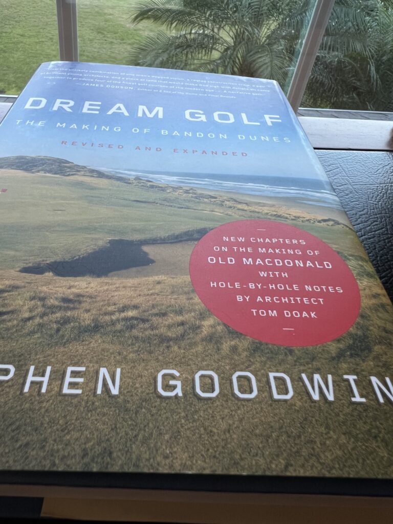 Dream Golf book