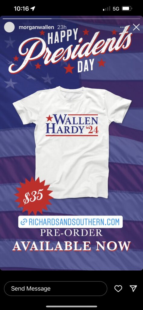 Morgan wallen t-shirt