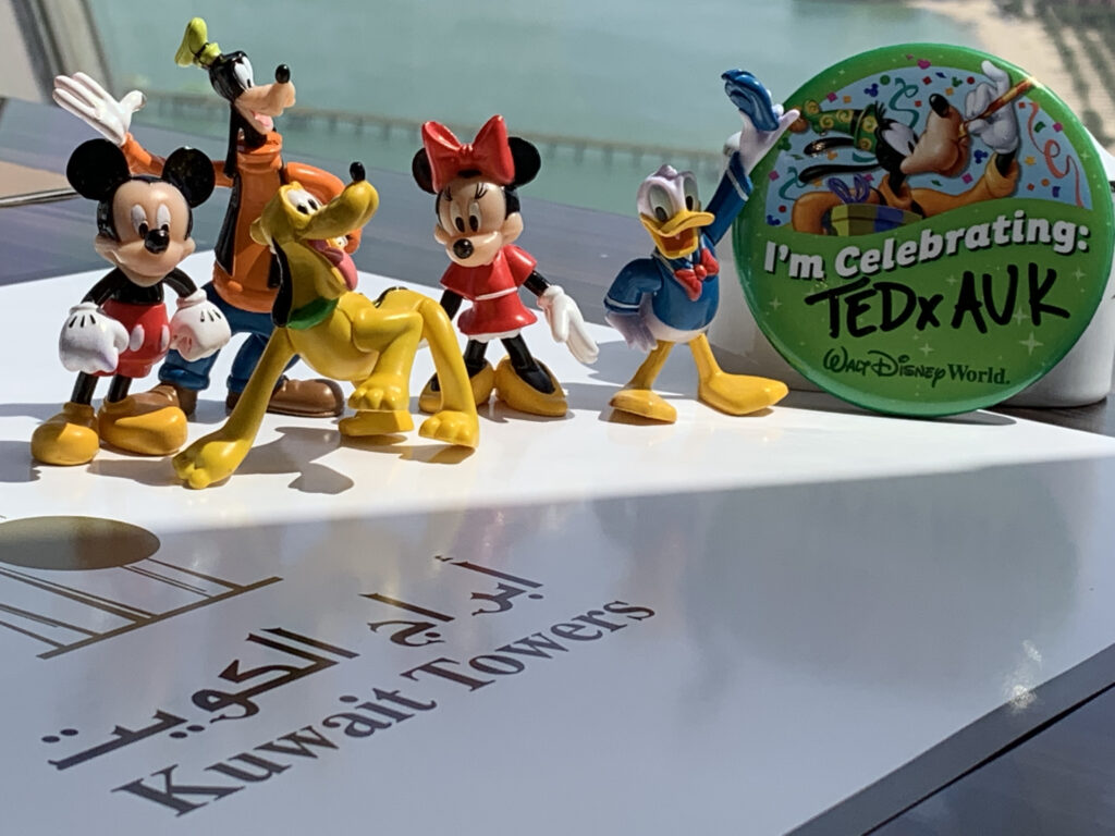 Disney Characters on a table