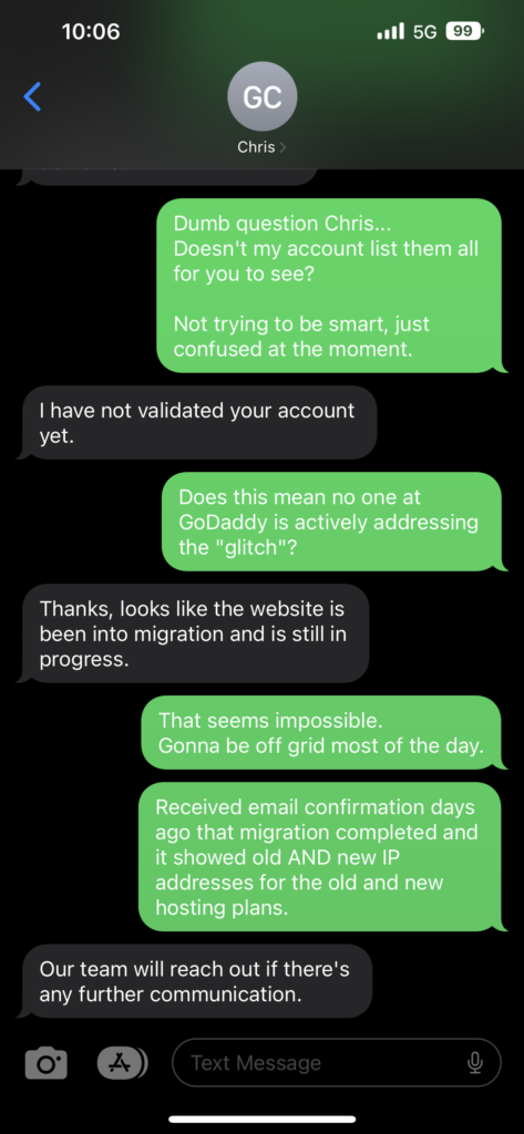 Text thread