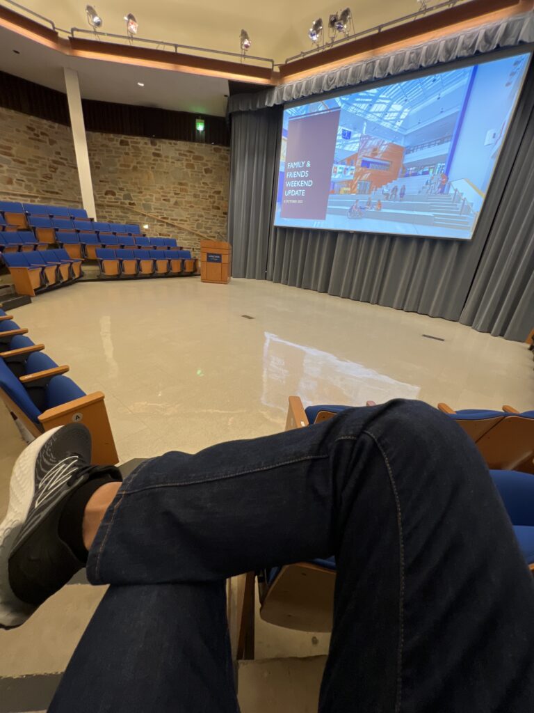 College auditorium