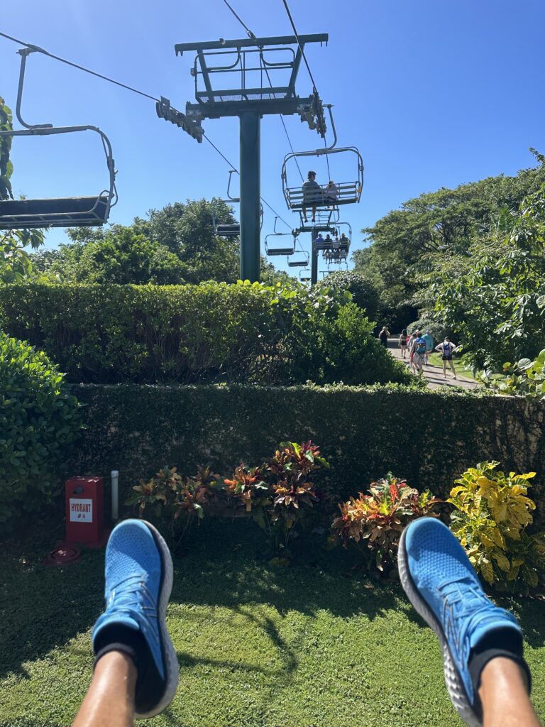 Island ski lift